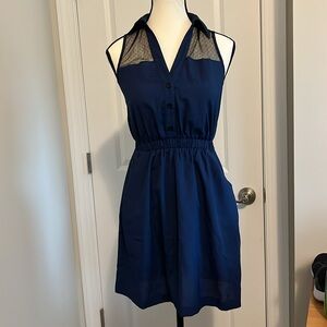 Papaya Collared Button Down Dress